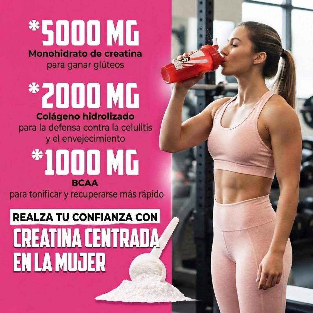 Old School Labs™: Creatina Monohidratada para mujeres