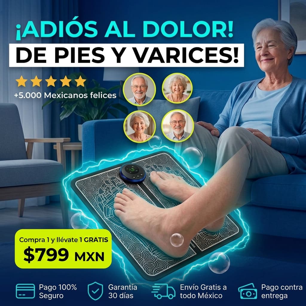 Tapete Electrico Estimulador de pies 2X1