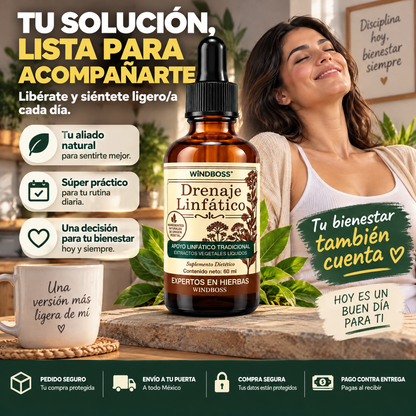 WINDBOSS® DRENAJE LINFATICO 60ml