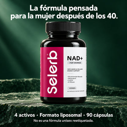 Suplemento Selerb Nad+ Mujer 90 capsulas