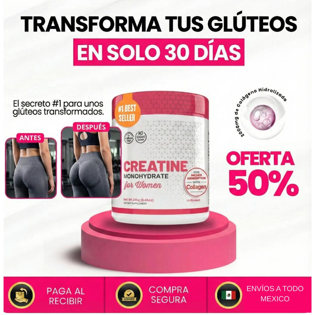 Old School Labs™: Creatina Monohidratada para mujeres