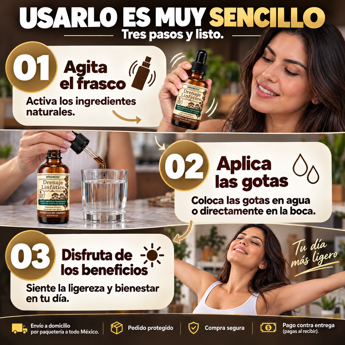 LinfoBoost® Drenaje Linfático 60ml